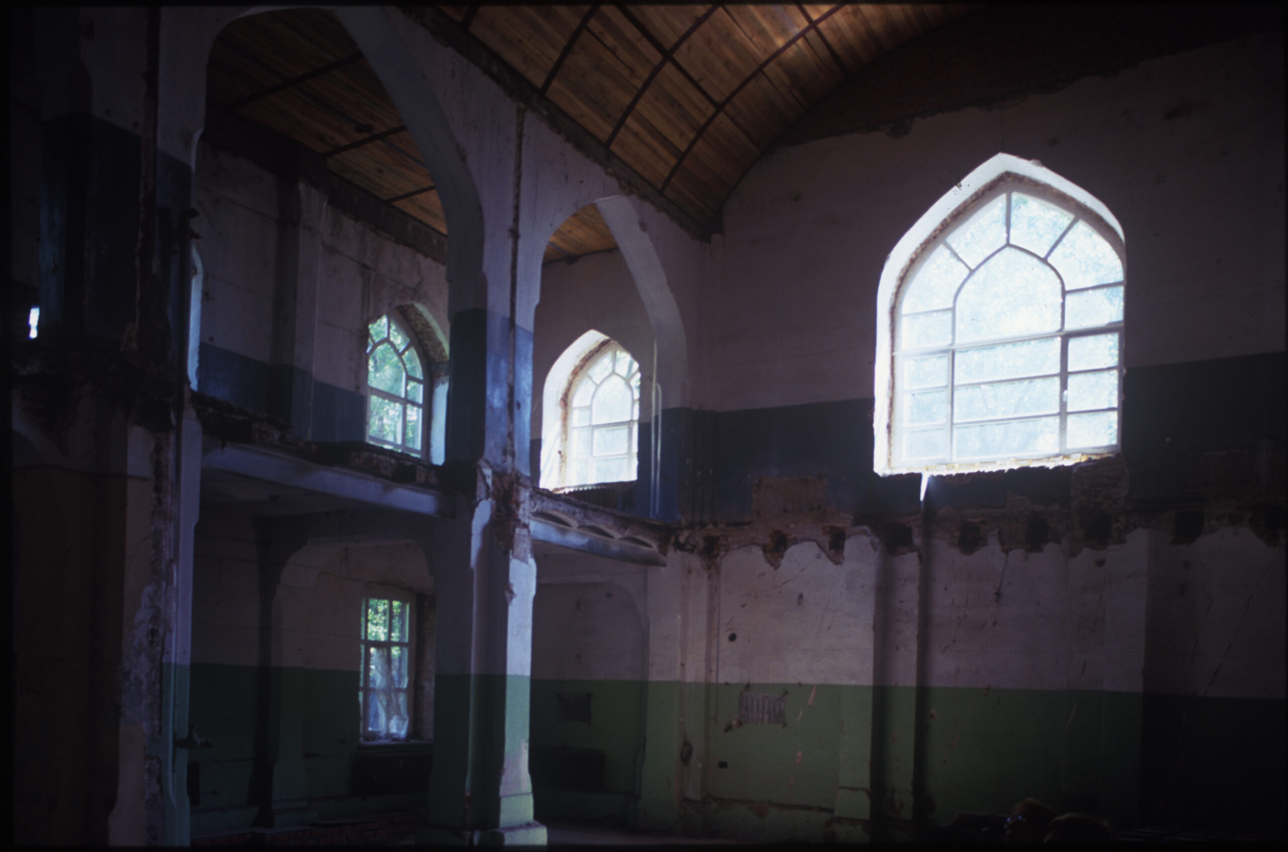 Voronezh Synagogue, interior view. Photograph by William C. Brumfield.